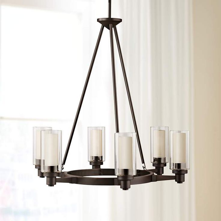 Circolo Collection Olde Bronze 26 Wide Chandelier 80391 Lamps Plus Transitional Chandeliers Contemporary Transitional Chandeliers, Lamps Plus Chandeliers Transitional
