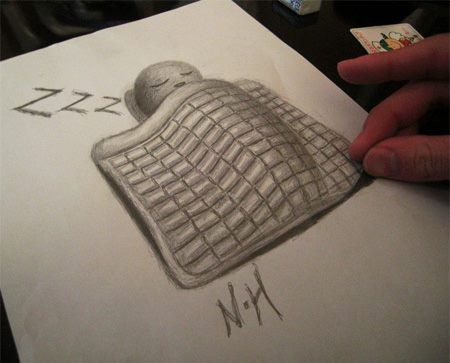 3d illusions drawing