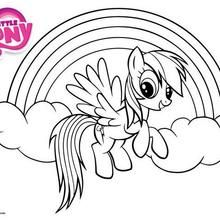 rainbow dash little pony coloring pages printable and coloring book to print for free find more coloring pages online for kids and adults of rainbow dash