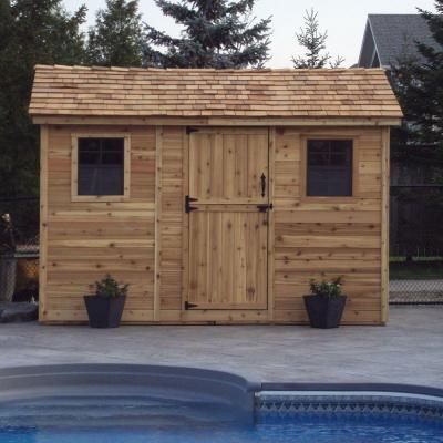 Outdoor Living Today Cabana 8 ft. x 12 ft. Western Red ... Outdoor Living Today Cabana 8 ft. x 12 ft. Western Red ... on Outdoor Living Today Cabana id=25163