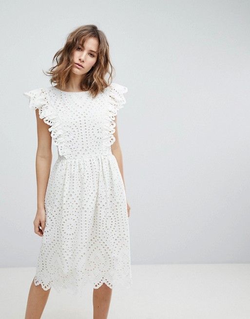 Paul Joe Sister Broderie Anglaise Frill Dress Paul Joe Sister Broderie Anglaise Frill Dress Ping List Pinterest And Hijab Outfit