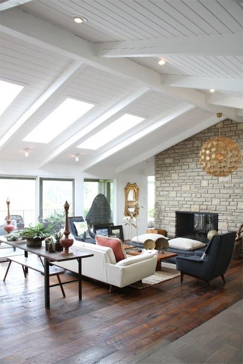 Living room vaulted ceiling lighting ideas skylights pendant lamps ... Living room vaulted ceiling lighting ideas skylights pendant lamps ...