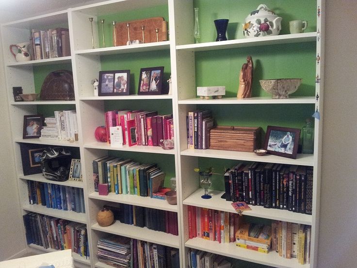 318 Best PAINTED BOOKCASES & STAIRWAYS Images On Pinterest I painted the backs of these Ikea bookcases before putting them together. - 318 Best PAINTED BOOKCASES & STAIRWAYS Images On Pinterest