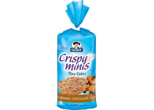 Quaker Caramel Chocolate Chip Rice Cakes Quaker Caramel Chocolate Chip Rice Cakes