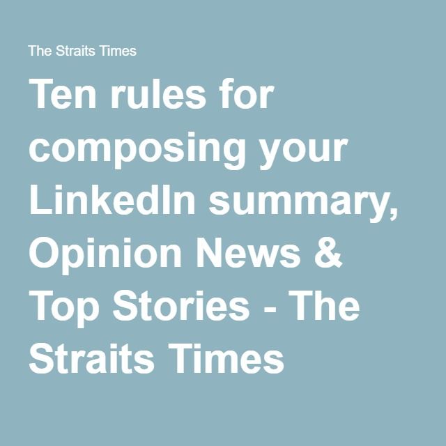 The 25+ best Linkedin summary ideas on Pinterest Job search, Job - linkedin resume tips The 25+ best Linkedin summary ideas on Pinterest Job search, Job - linkedin resume tips