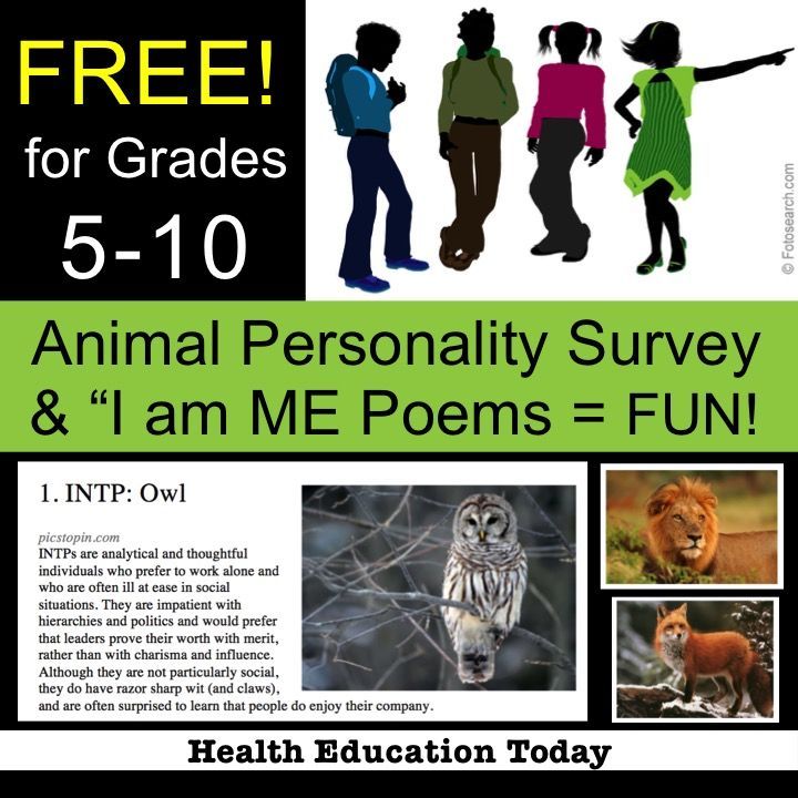 51 Best Fun Icebreakers Images On Pinterest Creative First Day Fun Animal Personality Survey And I Am Me Poems Free This