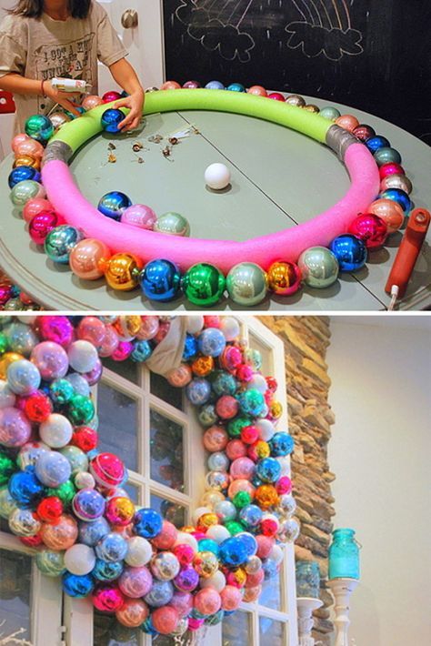diy large christmas wreath