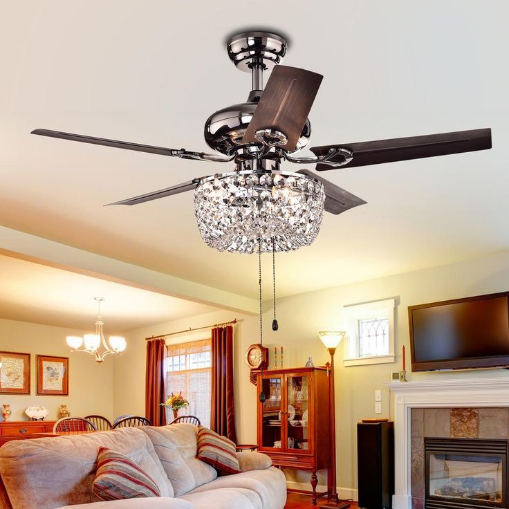Pin On Bedroom Pin On Bedroom, Bronze Crystal Chandelier Ceiling Fan