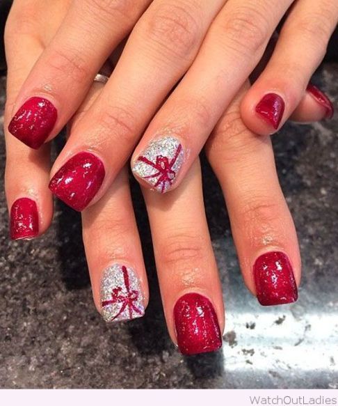 21 Fabulous And Easy Christmas Nail Designs Nails Christmas 21 Fabulous and Easy Christmas Nail Designs - 21 Fabulous And Easy Christmas Nail Designs Nails Christmas