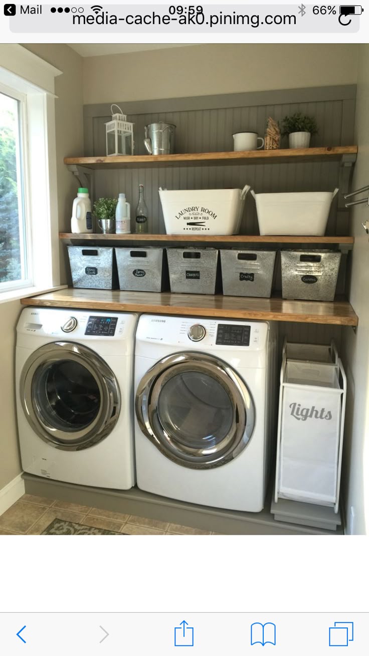 80 Best Laundry Room Images On Pinterest Bathrooms Home Ideas And Laundry Room