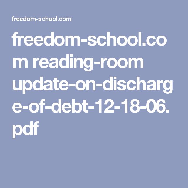 freedom-school reading-room update-on-discharge-of-debt-12-18 - school certificates pdf freedom-school reading-room update-on-discharge-of-debt-12-18 - school certificates pdf