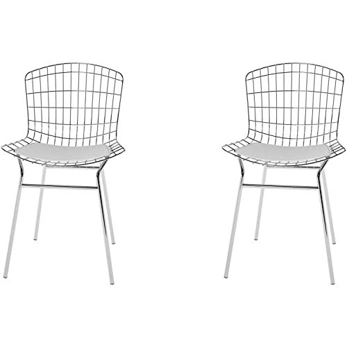 Modern Metal Kitchen And Dining Chair Set 6ecbe61b79fb470bd1d1905a90ebb54f