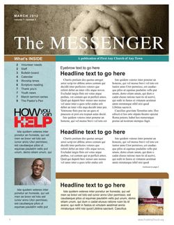 newsletters templates