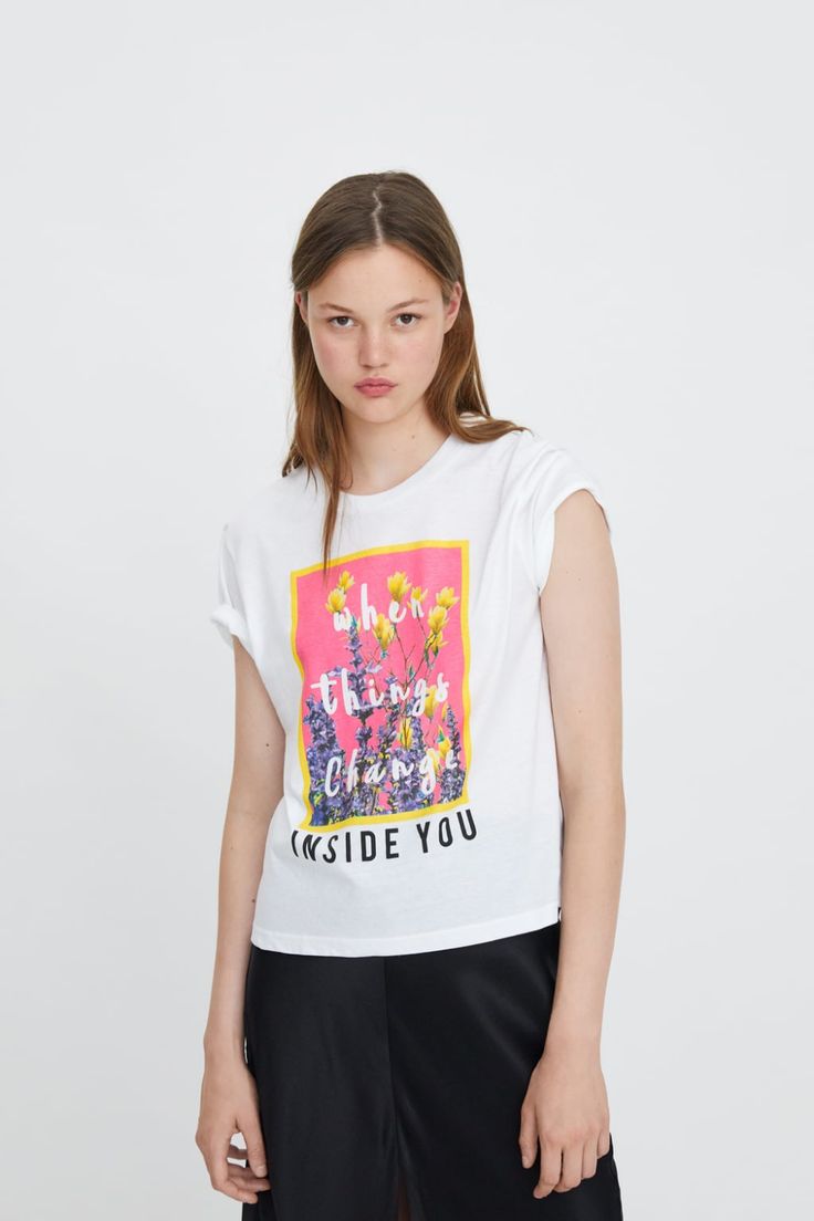 Women�s Graphic &amp; Slogan Tshirts Online Sale ZARA