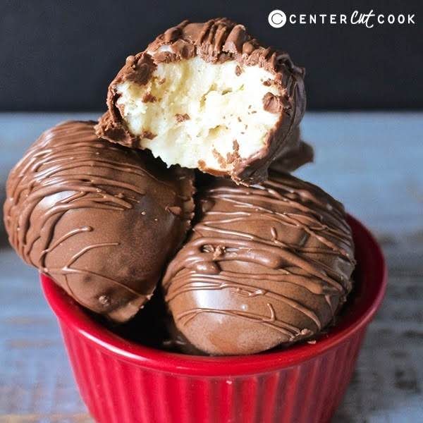 Chocolate covered cheesecake balls Recipe Cheesecake Chocolate covered cheesecake balls Recipe Cheesecake