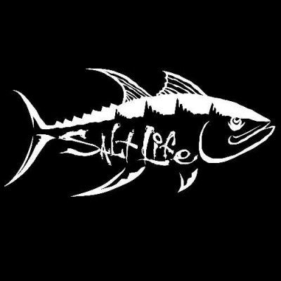 Salt Life Tuna Hunt Decal | Salt life decals, Silhouette ...