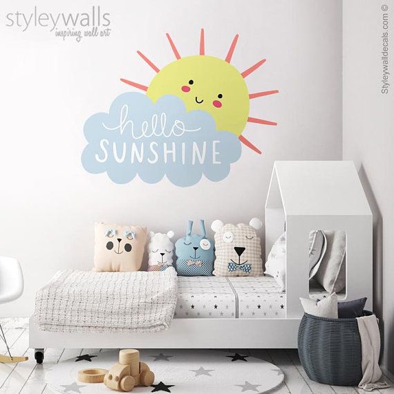 Pin On Annas Værelse - Sun Wall Decal Nursery Pin On Annas Værelse - Sun Wall Decal Nursery