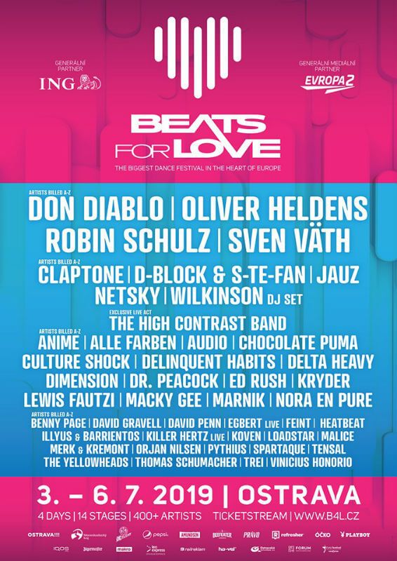 Beats For Love 2019 European Festivals Electronics Festival Good Music