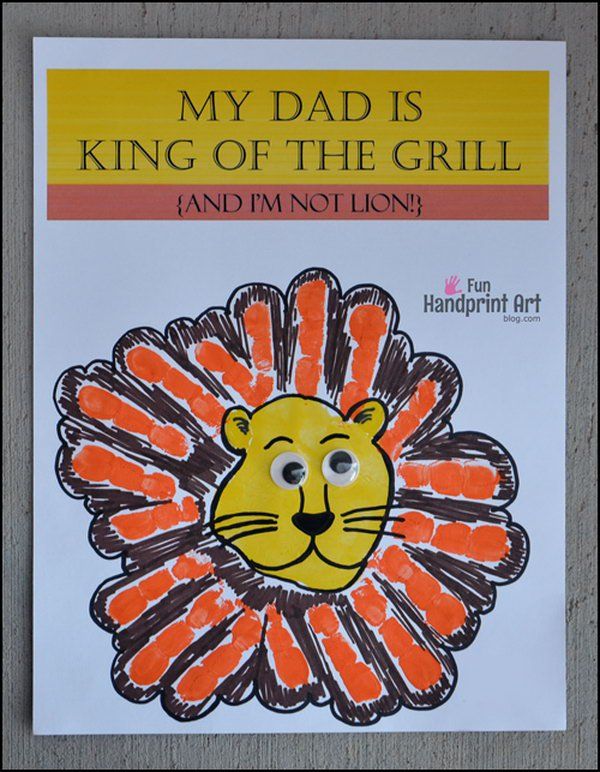 DIY My Dad is King of the Grill Card...