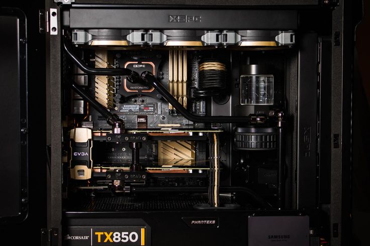 INSANE CUSTOM WATER COOLED GAMING PC BUILD SilverStone