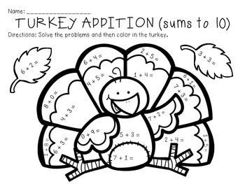 220 best math images on pinterest learning school and 1st grade math thanksgiving math sheets