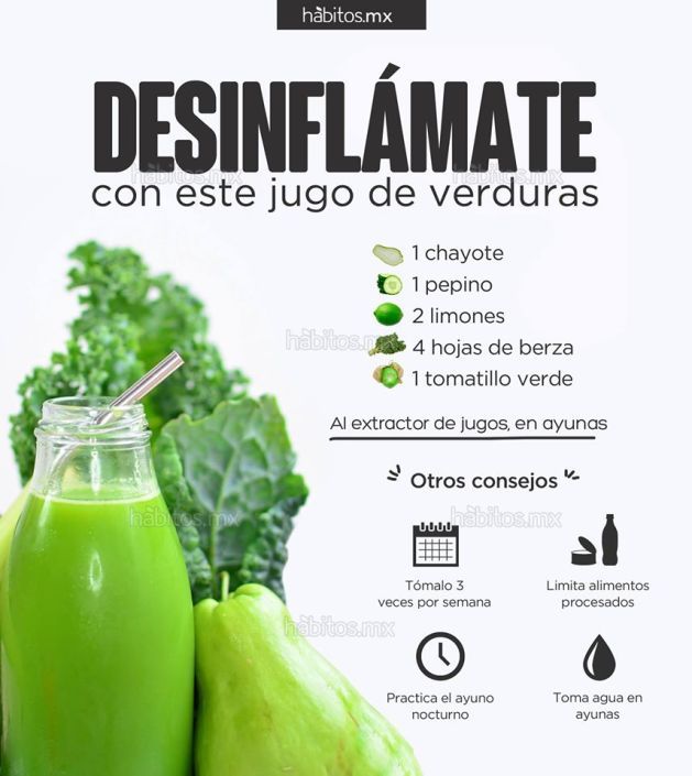 Jugos para bajar de peso ipn
