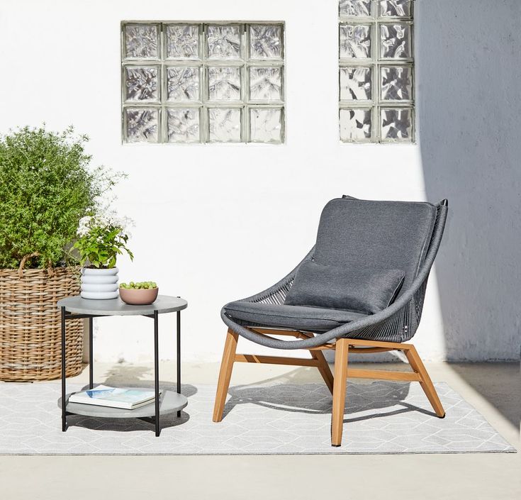 Loungestoel DANNEMARE | JYSK | Loungestoel, Tuintafels ...