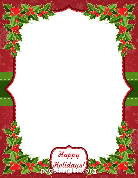 10 best christmas page borders images on pinterest page word christmas border templates free