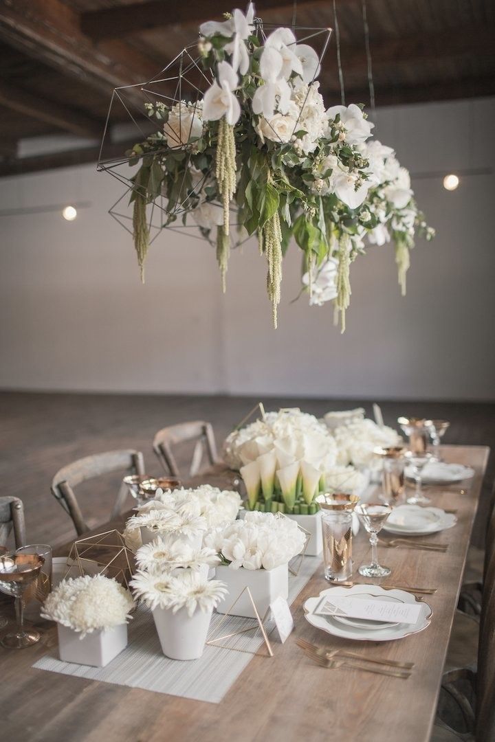 Chic Rustic Wedding Centerpiece Idea Chic Rustic Wedding Centerpiece Idea