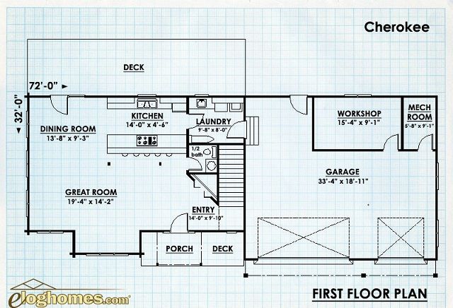 Yukon 256 Sf Floor Plan Cherokee Cabin Company Town And Country Plans Mini Doma Plan Doma Nebolshie Domiki