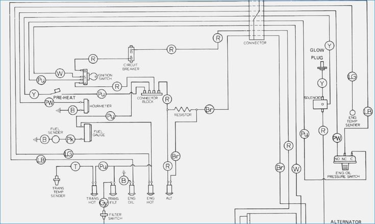 B7100 D Ignition Switch Wiring Question Orangetractortalks