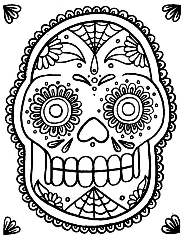 219 best printable sugar skulls coloring images on pinterest ... - Sugar Candy Skulls Coloring Pages 219 best printable sugar skulls coloring images on pinterest ... - Sugar Candy Skulls Coloring Pages
