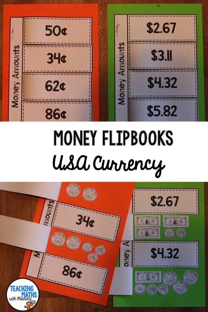 Money activities, MATH Currency USA Flipbooks | Money Fun | ... Flipbooks Money | activities, MATH | Fun ... Money USA Currency