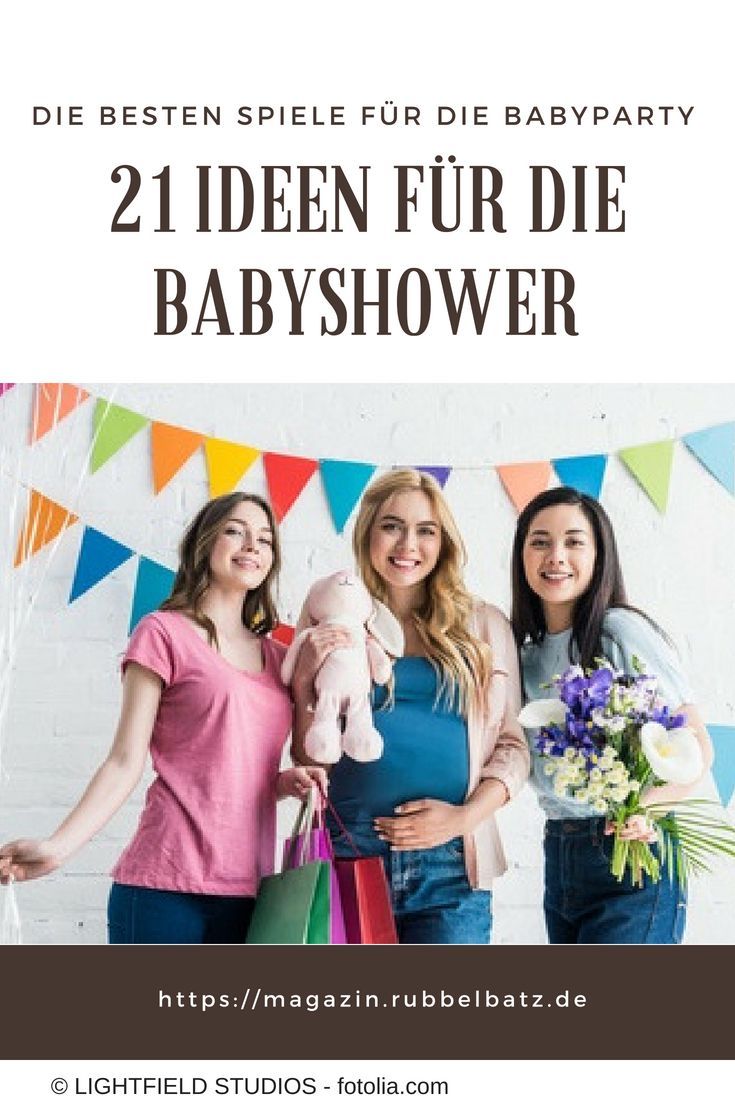 Babyparty - Die 21 besten Ideen für eine tolle Baby Shower