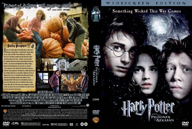 Harry Potter And The Prisoner Of Azkaban Dvd Cover In 2021 Azkaban Dvd Covers Prisoner Of Azkaban