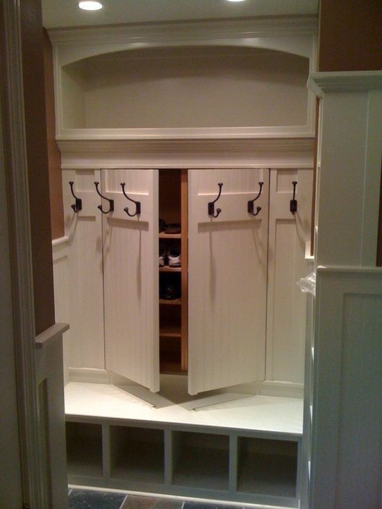 Hidden Shoe Rack Storage Behind Coat Great Idea For Mudroom Hidden Shoe Rack Storage Behind Coat Great Idea For Mudroom Diy House Remodel Southern Living In 2018 Home