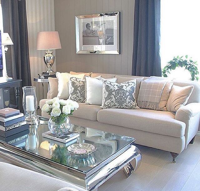 Mirrored Coffee Table Living Rooms In 2018 Room Home Decor