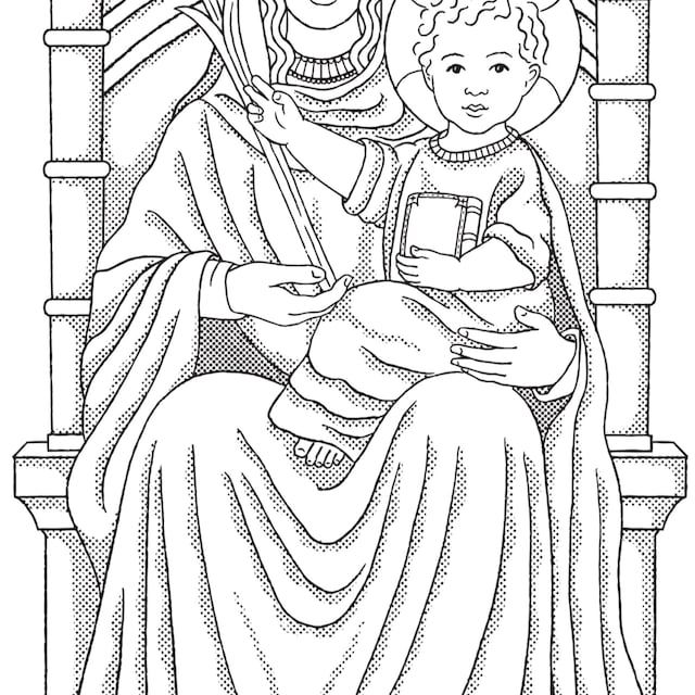 The Divine Mercy Chaplet Catholic Coloring Pages, Catholic Prayers, 2
