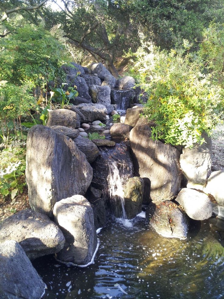 47 Diy Garden Pond Waterfall Ideas | Waterfalls backyard, Pond