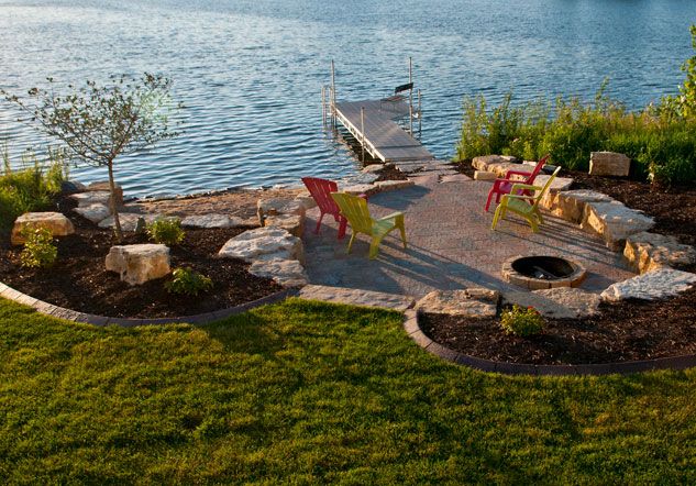 45 best lakeside landscape images on Pinterest | Lake ... 45 best lakeside landscape images on Pinterest | Lake ... on Lakefront Patio Ideas id=62035