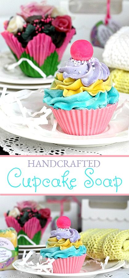 Handcrafted Cupcake Soap