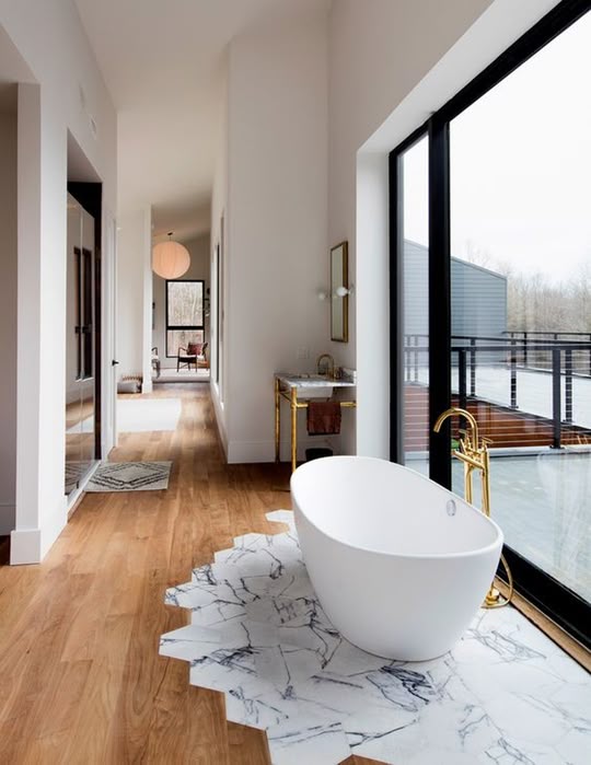Wood Flooring For Bathrooms best 25+ transition flooring ideas on pinterest | dark tile floors Wood Flooring For Bathrooms best 25+ transition flooring ideas on pinterest | dark tile floors