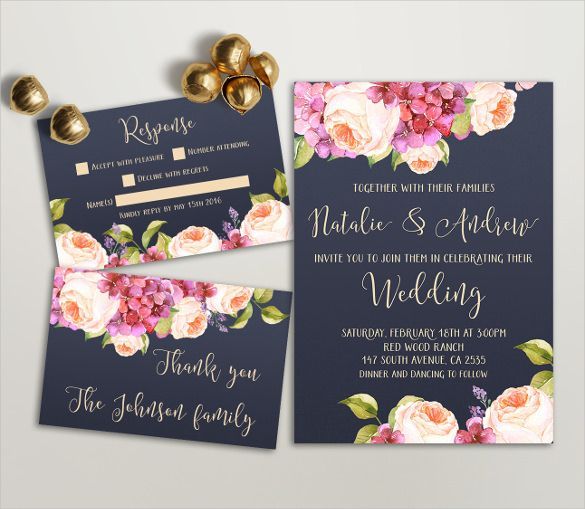 Wedding Invitation Template – 71+ Free Printable Word, PDF, PSD, InDesign Format Download! | Free & Premium Templates #weddinginvitation