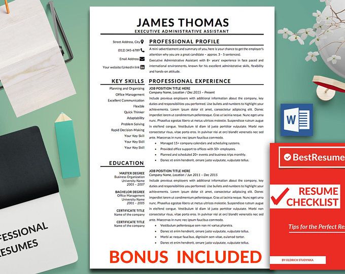 modern resume template resume template word clean resume template classic resume template word download