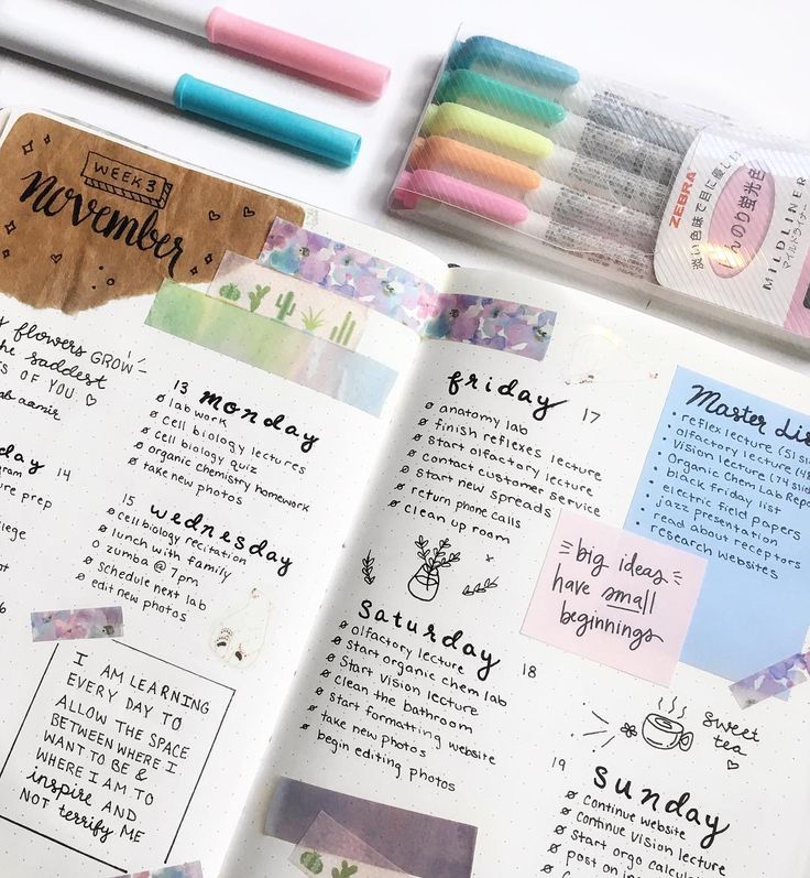 2,156 Likes, 52 Comments - Roz • Bullet Journal (@rozmakesplans) on Instagram: “Last week in my bullet journal. I'm liking this format more and more! #bulletjournal #bujo…”