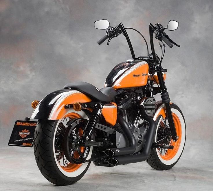 Custom Orange And White Paint Job Motorcycles Custom Orange And White Paint Job Motorcycles