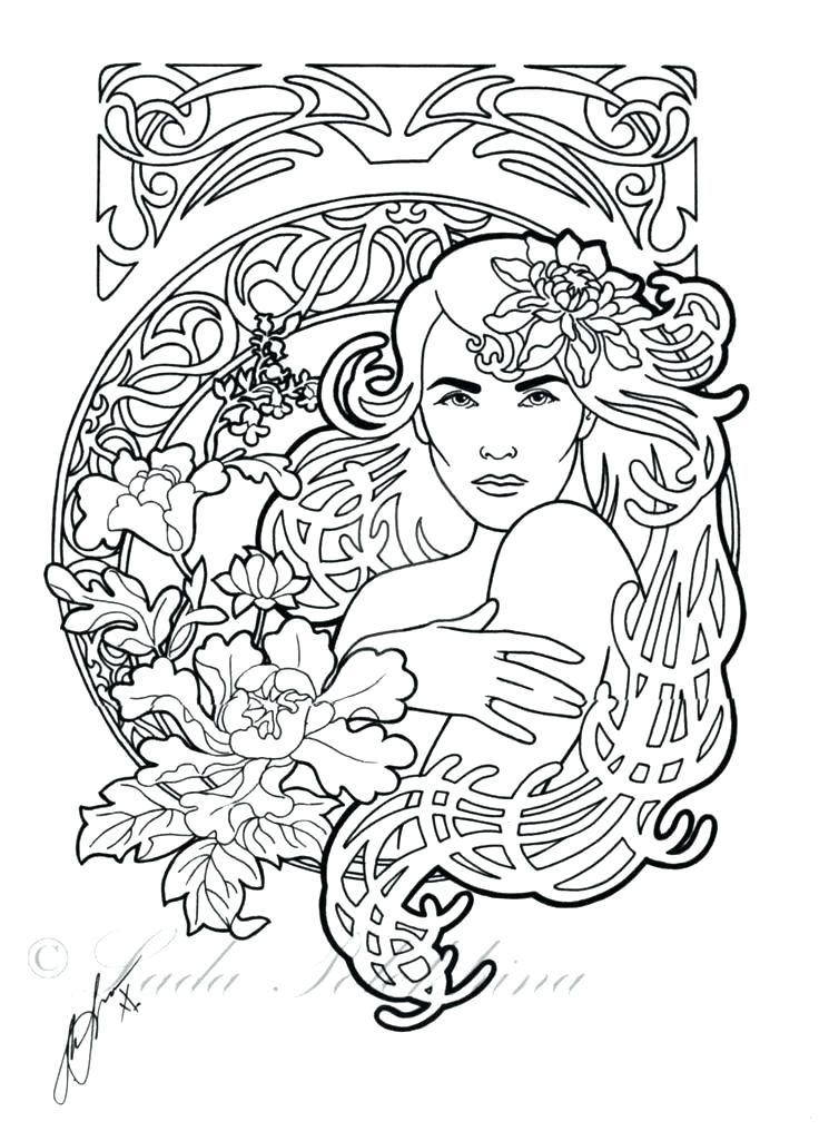 Art Nouveau Coloring Book Art Coloring Pages As Awesome Art By Art Coloring Pages Art Nouveau Col… Anime Artwork Wallpaper, Cool Coloring Pages, Fantasy Art Women - Art Nouveau Coloring Book Art Coloring Pages As Awesome Art By Art Coloring Pages Art Nouveau Col… Anime Artwork Wallpaper, Cool Coloring Pages, Fantasy Art Women