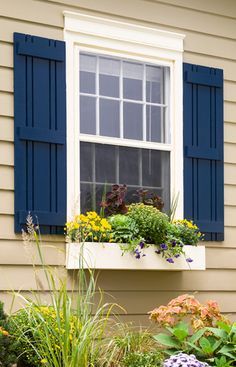 Flank A Window With Decorative Outdoor Shutters You Can Make Yourself And Paint For Maximum Impact Flank A Window With Decorative Outdoor Shutters You Can Make Yourself And Paint For Maximum Impact