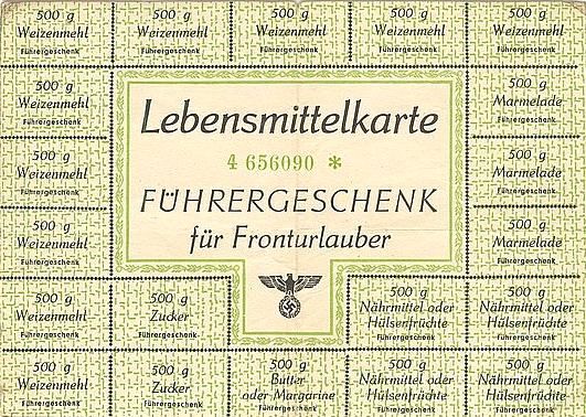 World War German Food Stamps World War German Food Stamps