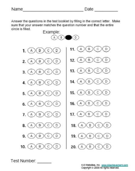 bubble answer sheet template bubble answer sheet 100 bubble answer sheet